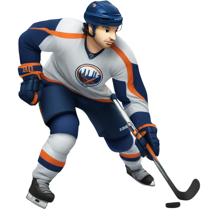 Mat barzal playing hockey emoji