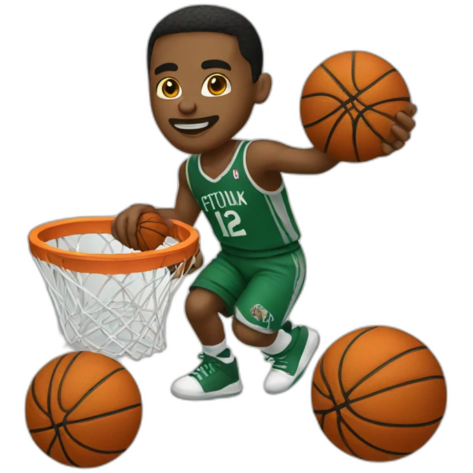 basket player emoji