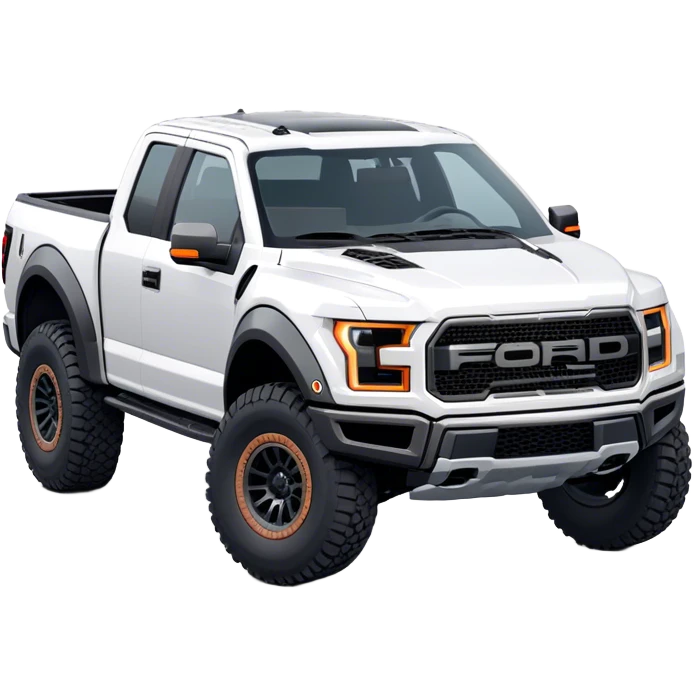Ford f150 Raptor - Ford (Model Year: 2024) (Iconic colour: White) emoji