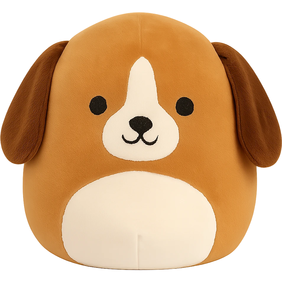 Squishmallow beagle emoji