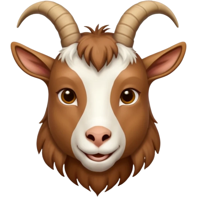 Goat saying good morning  emoji