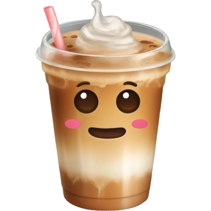 Iced coffee  emoji