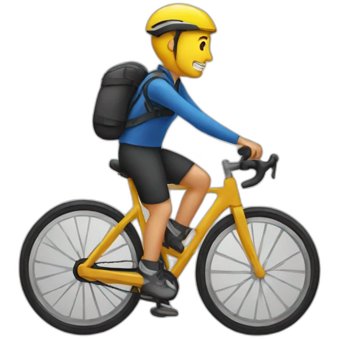 Personne sur velo emoji