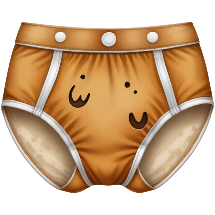 Dookie stain underwear emoji