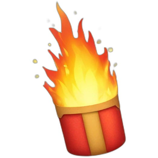 Fire crackers emoji