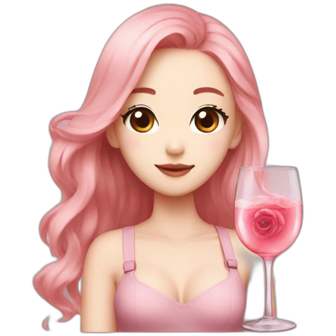 Rosé from BLACKPINK  emoji