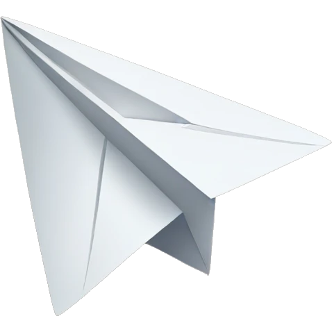 paper airplane  emoji