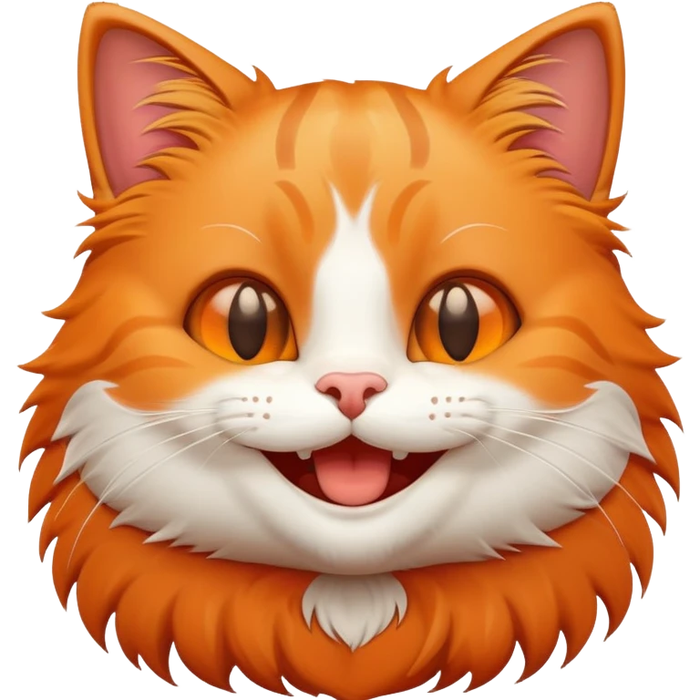 Happy cat emoji