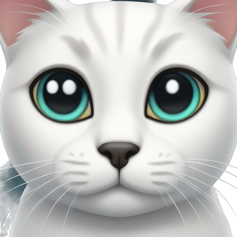 sera white cat emoji