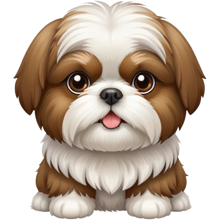 shih tzu dog emoji