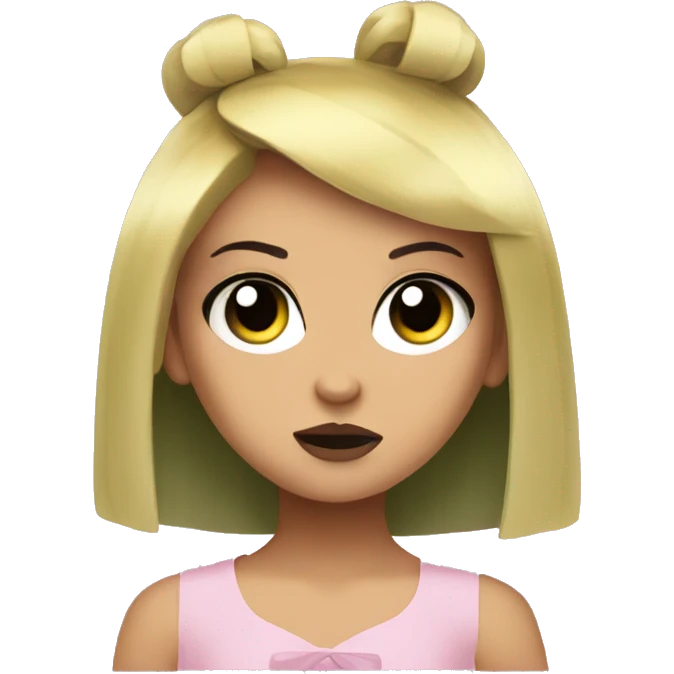 Powerpuff Girl Buttercup emoji
