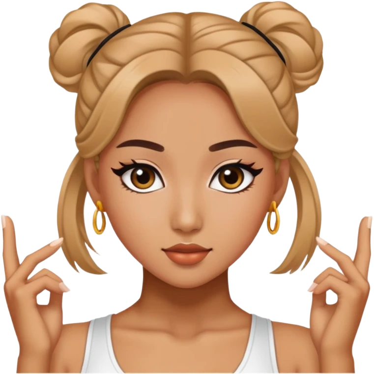 female kpop dancer emoji