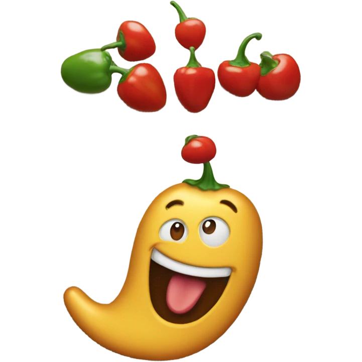 Tripple dipper from chilis emoji