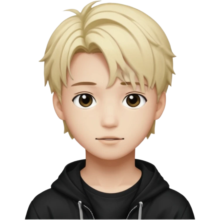 Quiero un emoji con el rostro de Félix de straykid emoji
