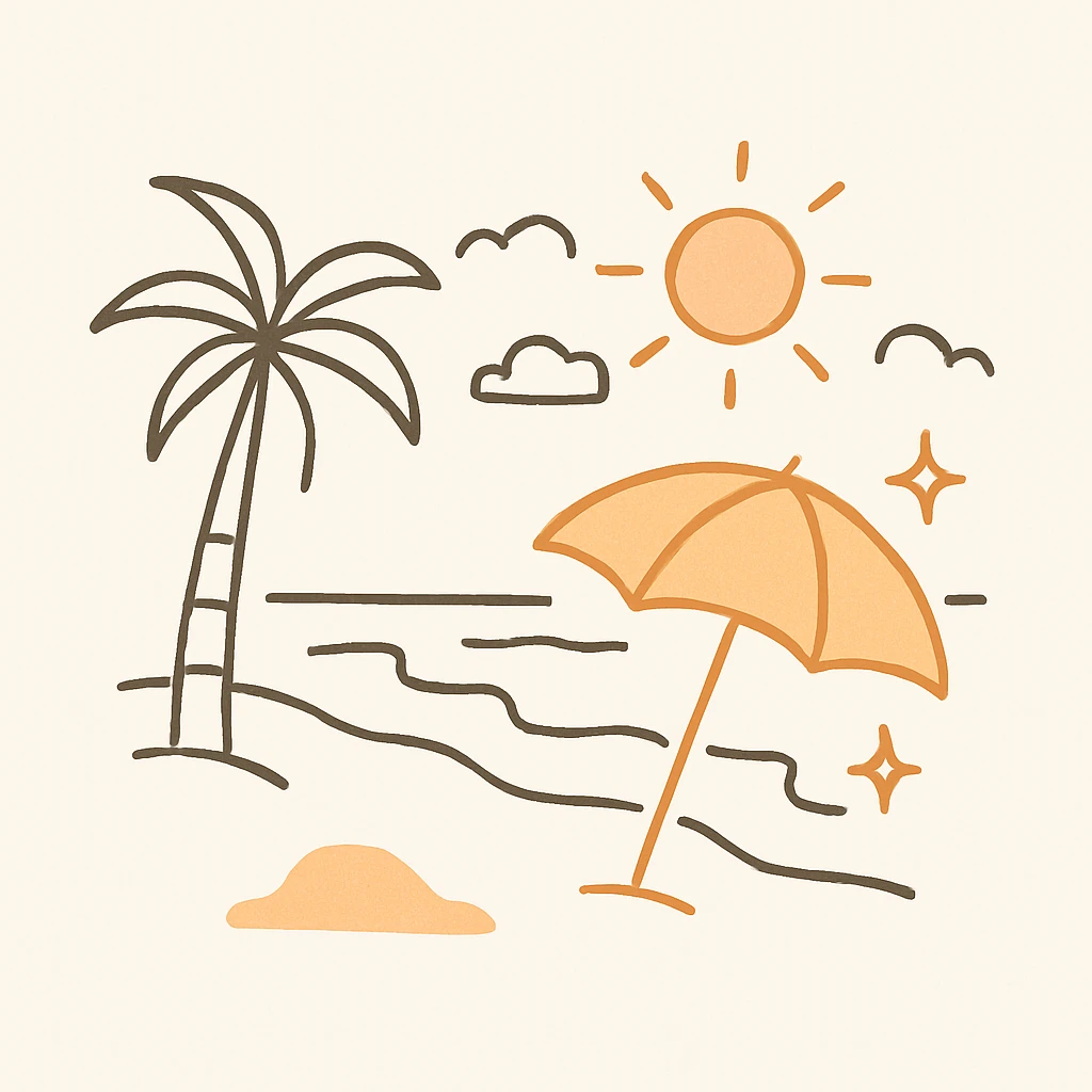 beach emoji