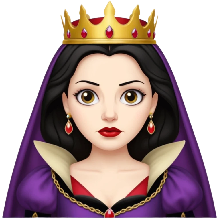 Snow white evil queen emoji