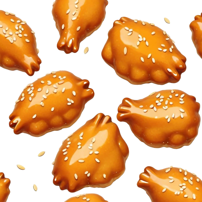Orange chicken emoji