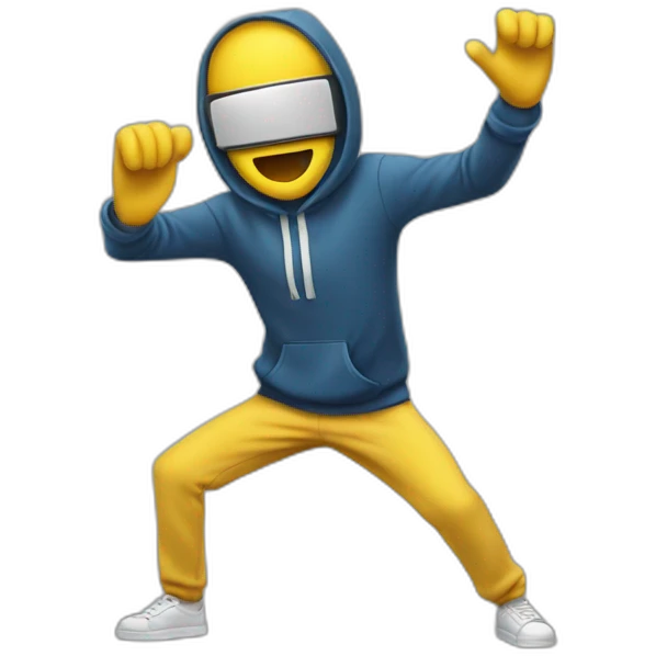 Personne qui dab emoji