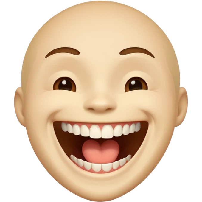 Person laughing loudly emoji