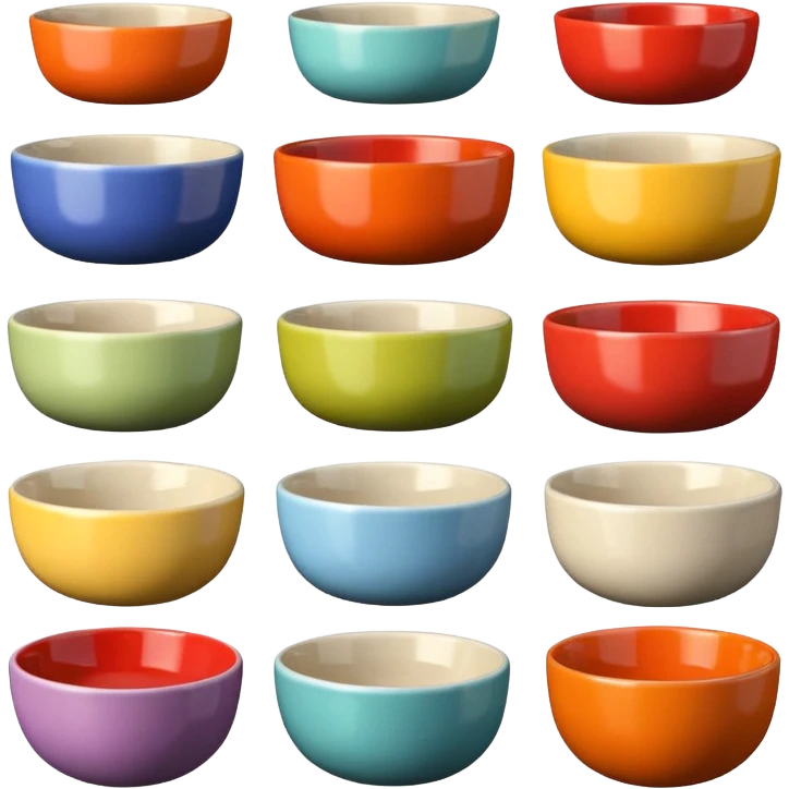 food bowls for animal emoji