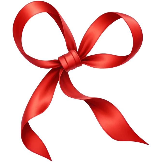 Ribbon  emoji