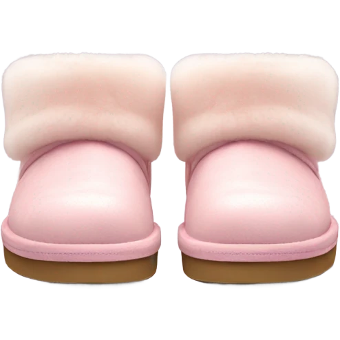 light pink ugg slippers  emoji
