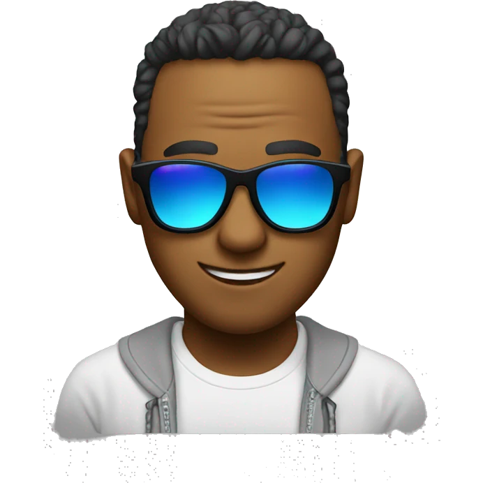 DJ SMILEY with sunglasses emoji