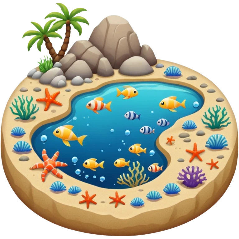 Tide pool emoji