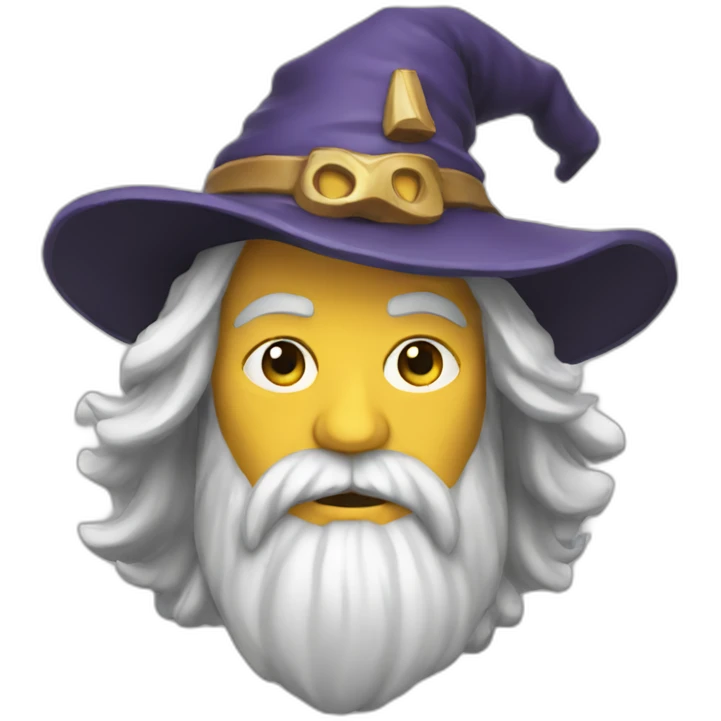 Epic wizard emoji