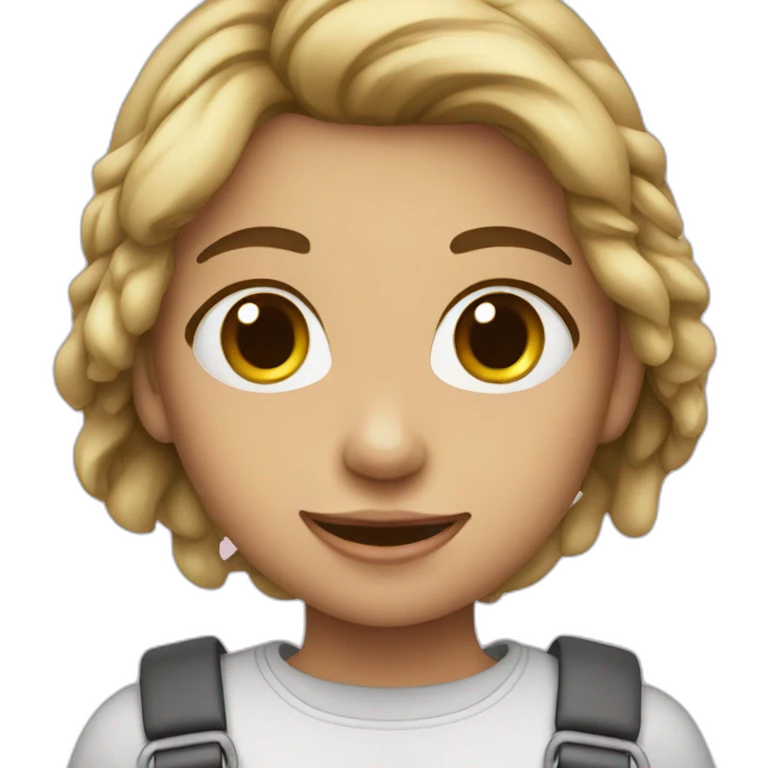 Girl with Brace emoji
