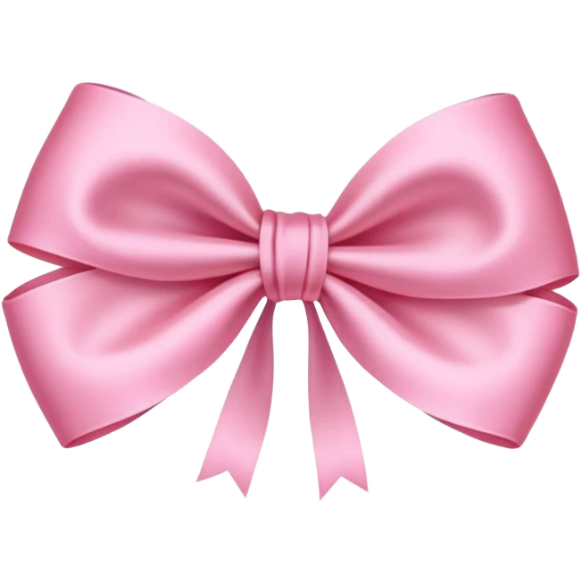 coquette bow emoji