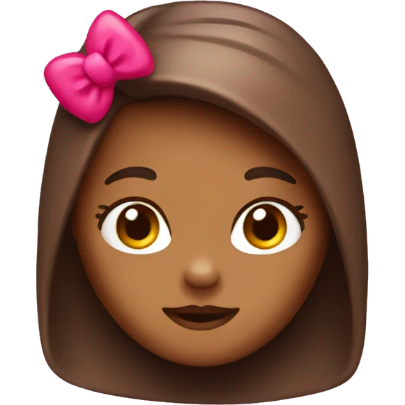 Hello kitty Brown  emoji