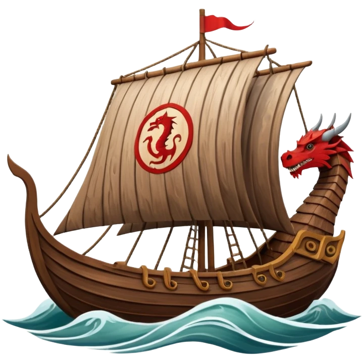 viking ship emoji