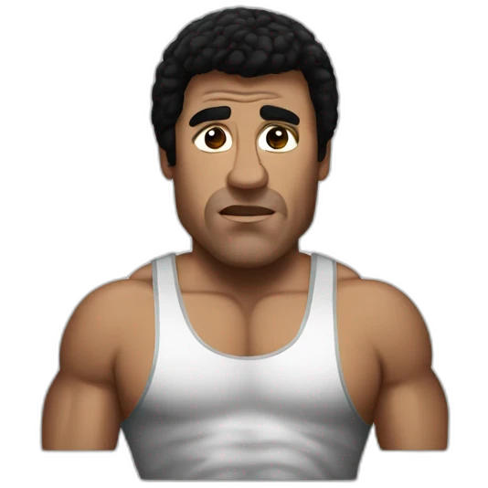 Rocky balboa emoji