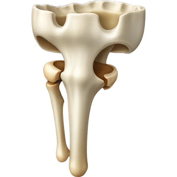 Patella bone in leg emoji