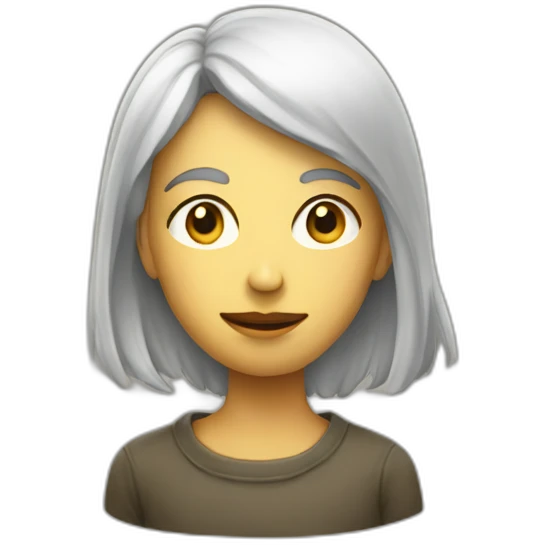 the concept of solitude emoji