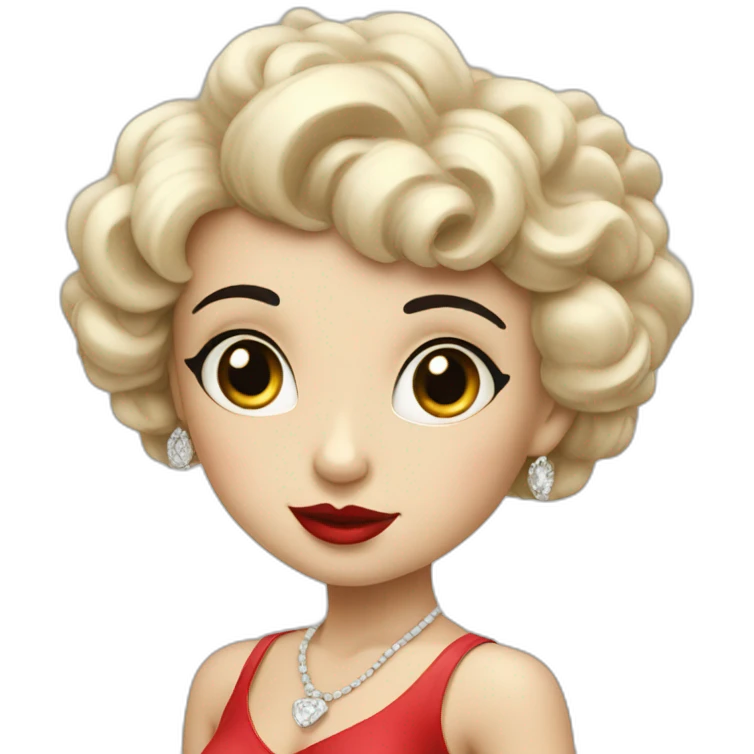 Betty Boop emoji