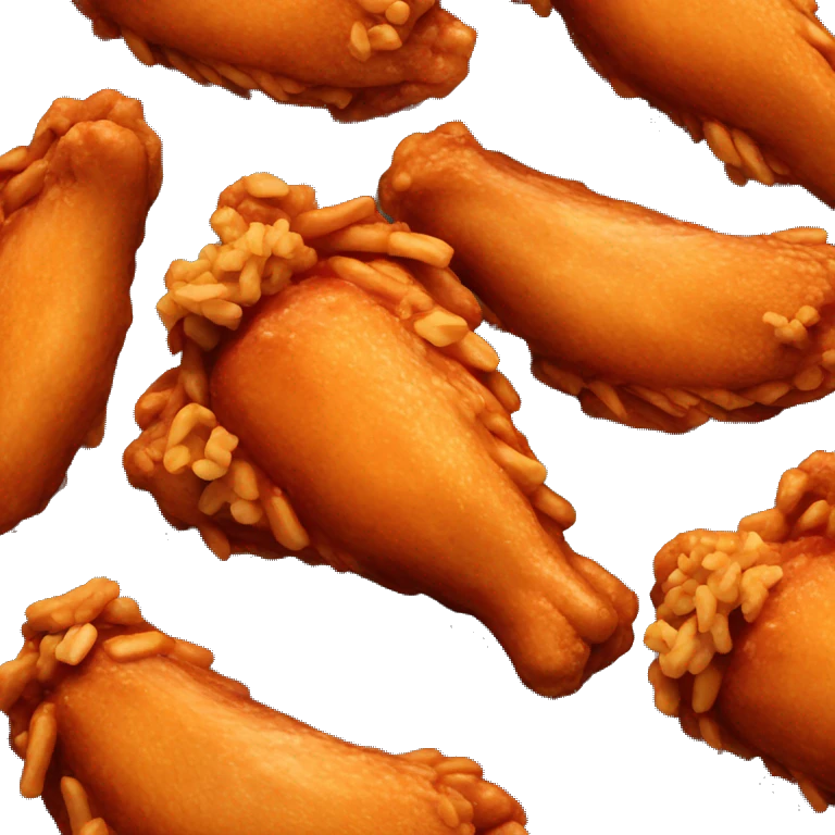 Hot chicken wings emoji