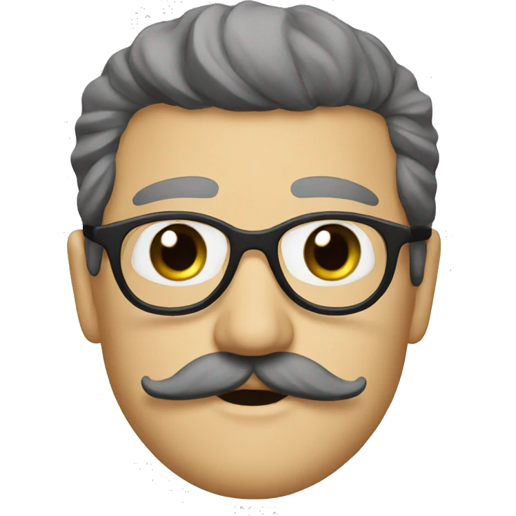Captain moustache  emoji
