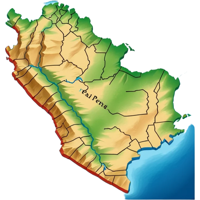 Map of Peru emoji
