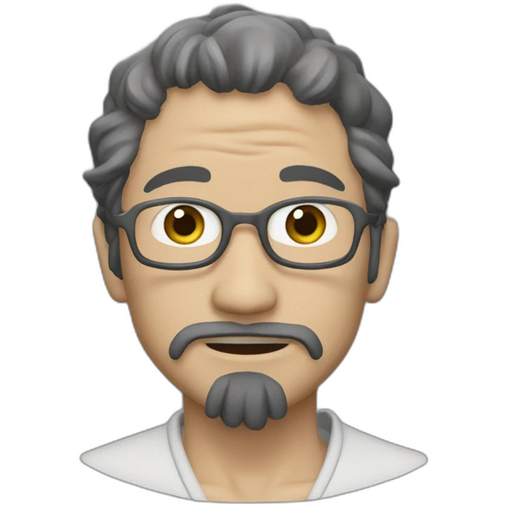 Gojo qui rigole emoji
