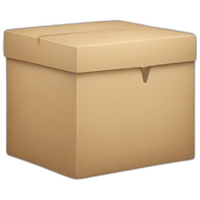 beige check in box emoji