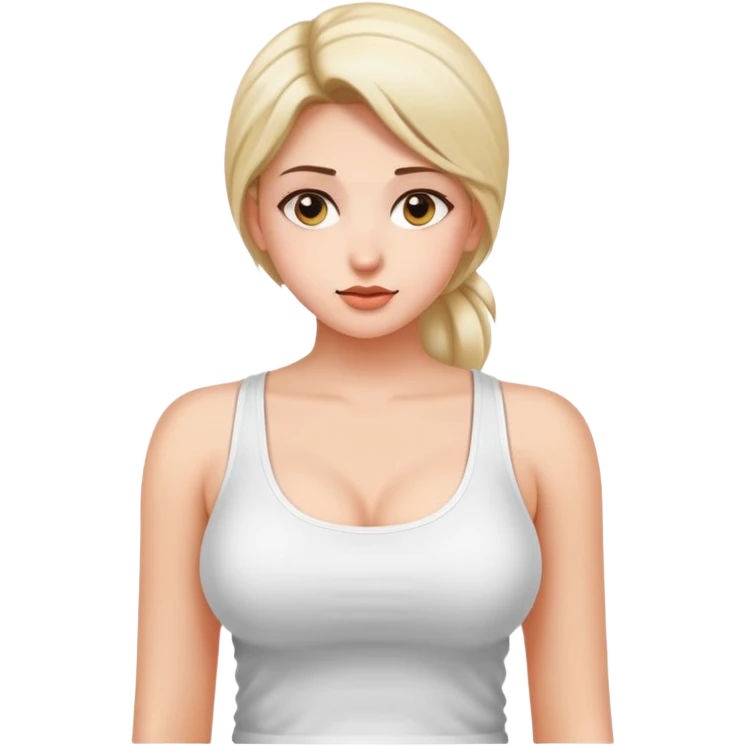 girl with big tits without bra emoji