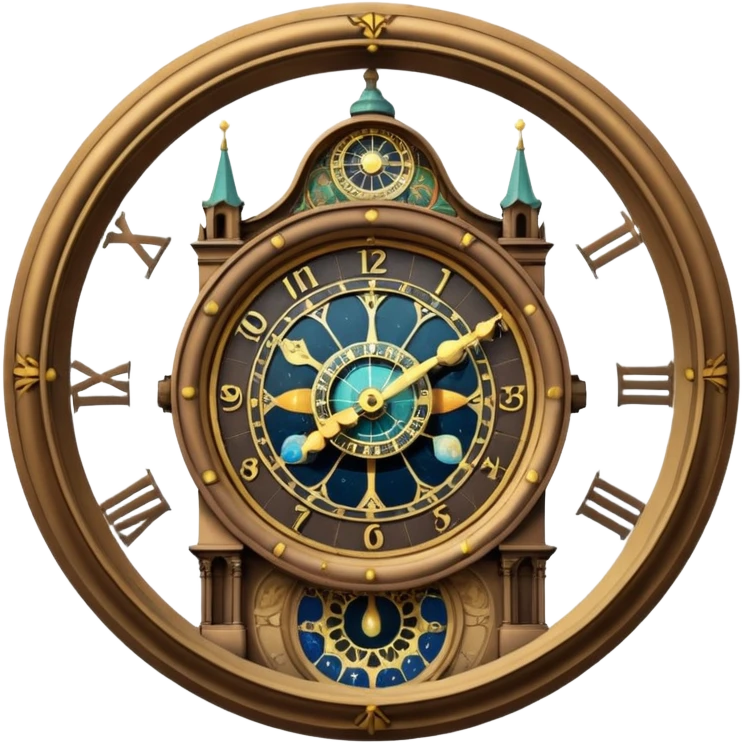PRAGUE ASTRONOMICAL CLOCK emoji