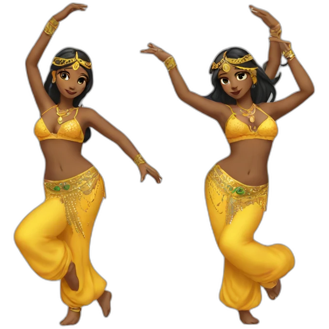 belly dance emoji