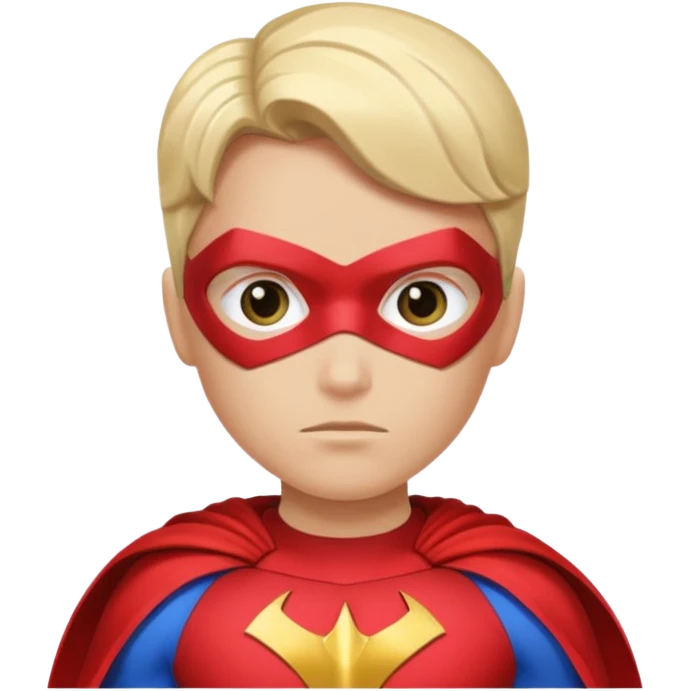 Queen side eye wearing a super hero costume emoji