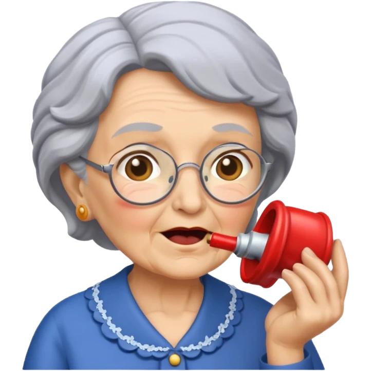 Granny blowjob emoji