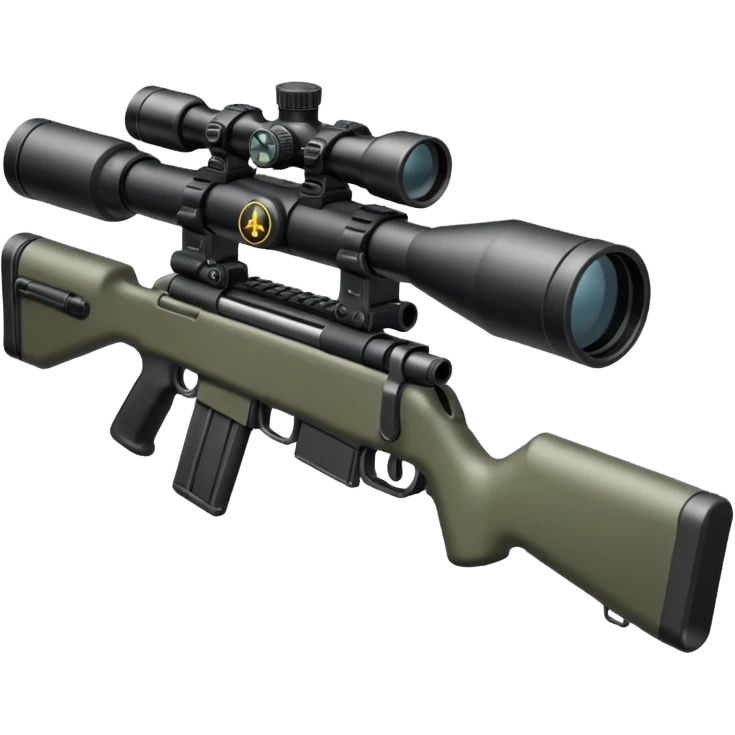 Sniper rifle emoji