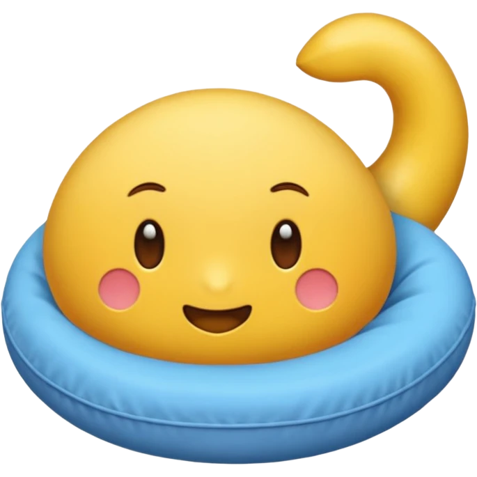 подушка без лица emoji