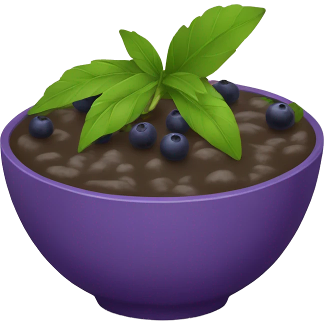 Açaí bowl emoji